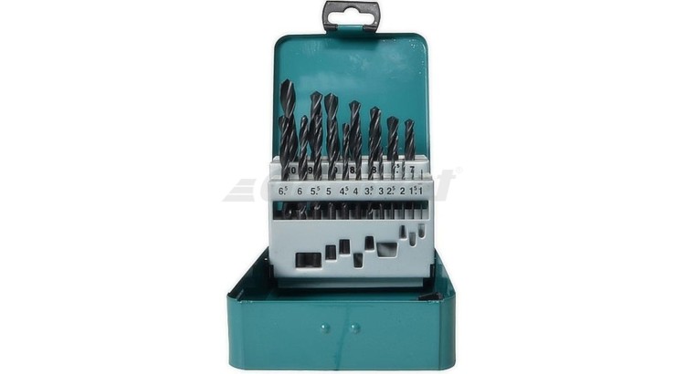 Makita D-54081 Sada vrtáků do kovu HSS-R 19ks