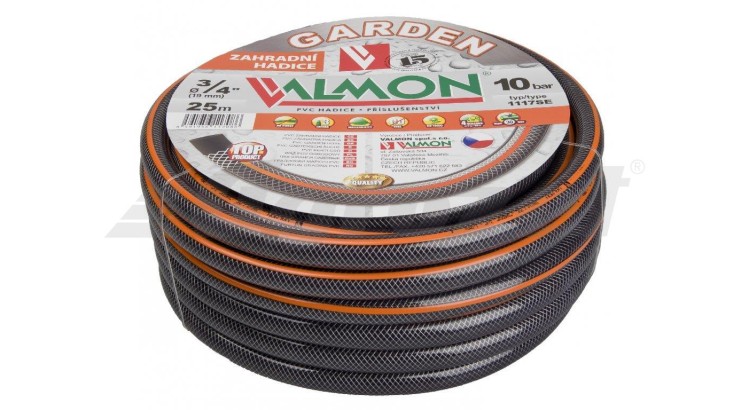 Hadice na vodu zahradní PVC GARDEN šedá (10BAR) 3/4"