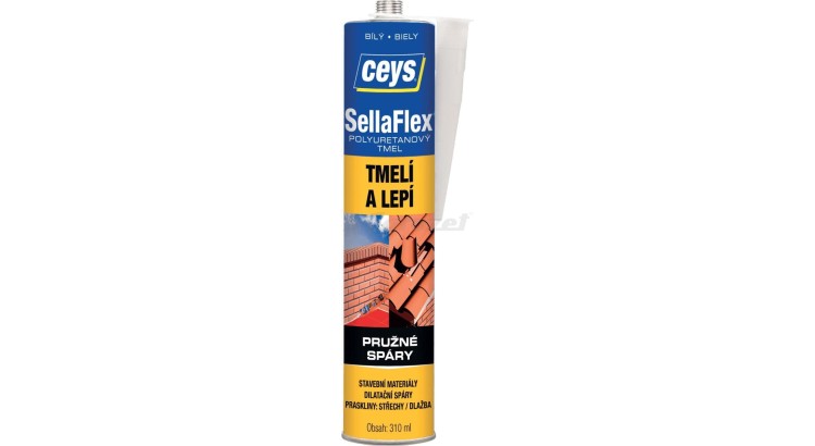 CEYS 42505801 SellaFlex Tmel polyuretanový bílý 310ml