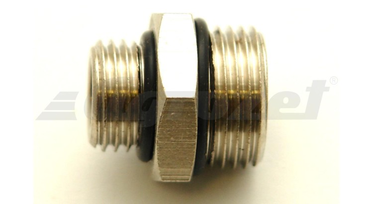 Přechodka AI 1/4"x3/8" vnejší závity