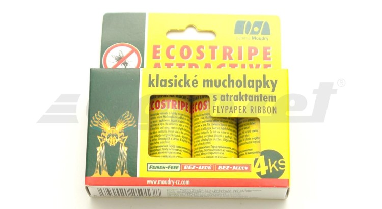 ECOSTRIPE Mucholapka 4 ks