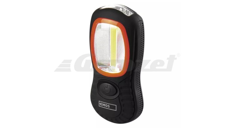 Emos P3883 Svítilna pracovní COB LED + LED 200 lm, 3x AAA