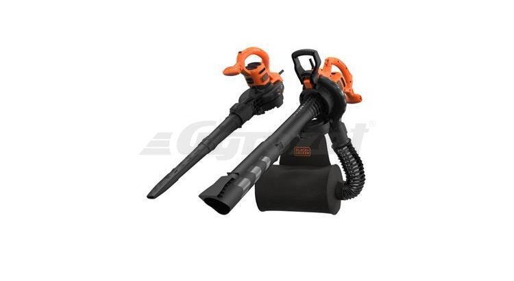 BLACK&DECKER BEBLV290 Zahradní vysavač/foukač/drtič listí 3v1 2900W