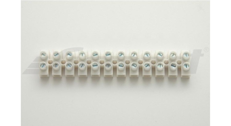 Emos Svorkovnice 12x6,0 mm bílá