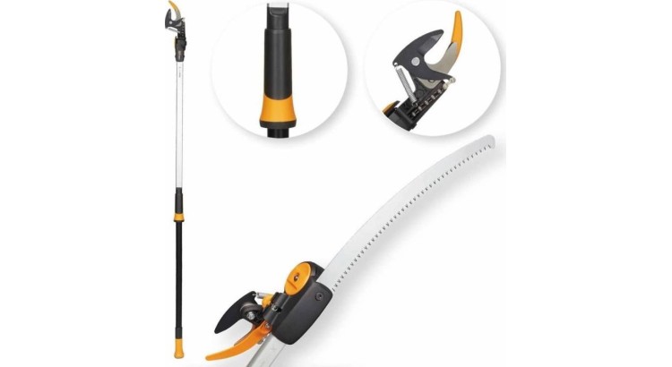 FISKARS 1023634 UPX86 Nůžky housenice s pilkou UPX80