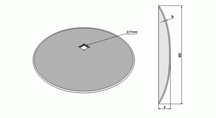 Disk hladký 660 31x31 6 mm