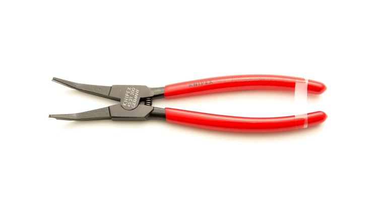 Knipex 4521200 Speciální montážní kleště zahnuté 200mm