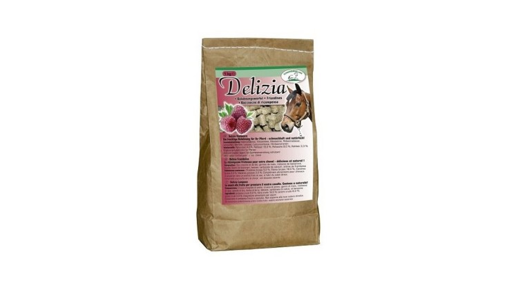 DELIZIA 325009 Pochoutka pro koně malina 1 kg