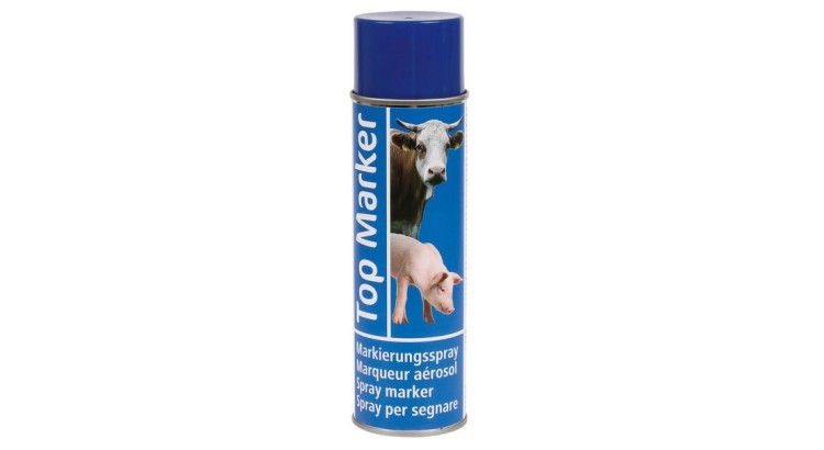 TopMarker 20158 Spray na značení 500 ml modrý