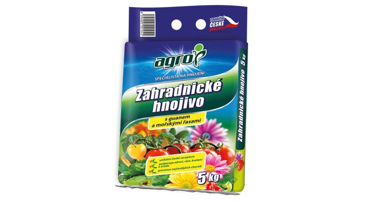 AGRO Zahradnické hnojivo 5 kg