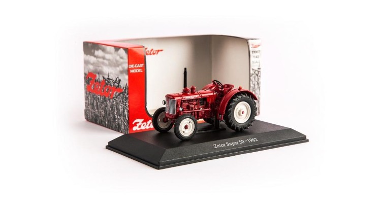 Model traktoru Zetor Super 50 - 1:43