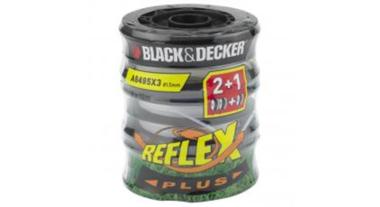 BLACK&DECKER A6495X3 Náhradní struna Reflex Plus 1,5mm/2x6m - 3ks