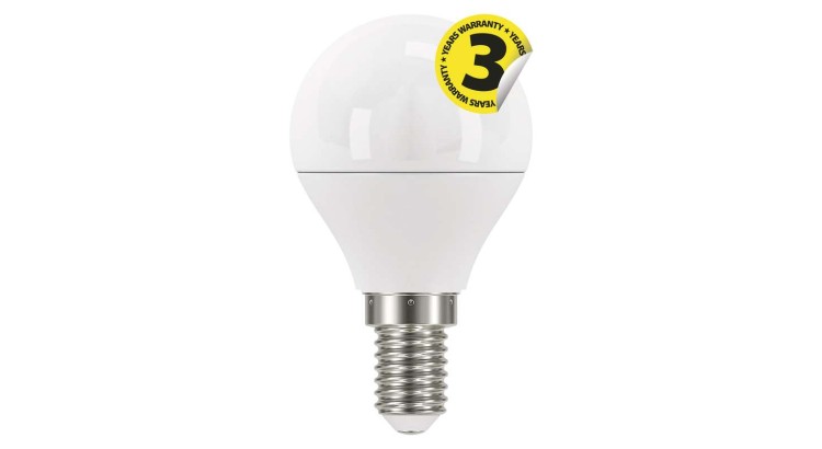 Emos ZQ1220 Žárovka LED Classic Mini Globe 6W E14 teplá bílá