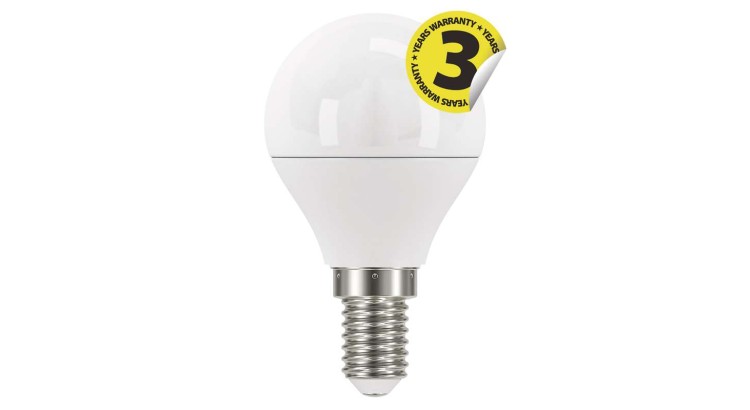 Emos ZQ1222 LED žárovka Classic Mini Globe 6W E14 studená bílá