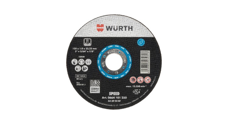 Würth 0664101501 Kotouč řezný 150x1,6x22,2 mm