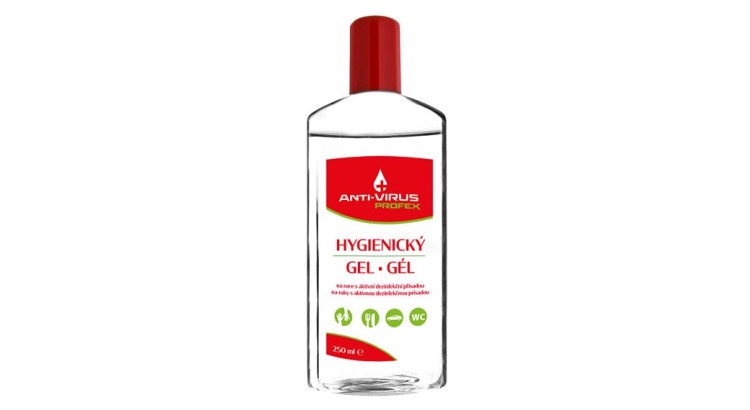 PROFEX Hygienický gel na ruce Anti-Virus 250 ml