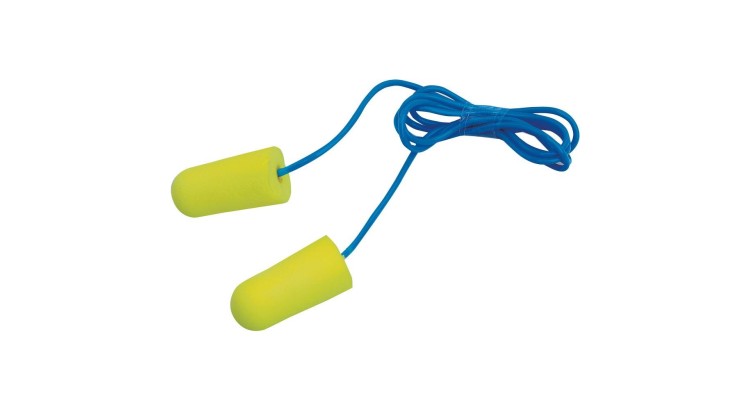 3M E-A-R SOFT CORDED ES-01-005 Tvarovatelné chrániče sluchu se šnůrkou