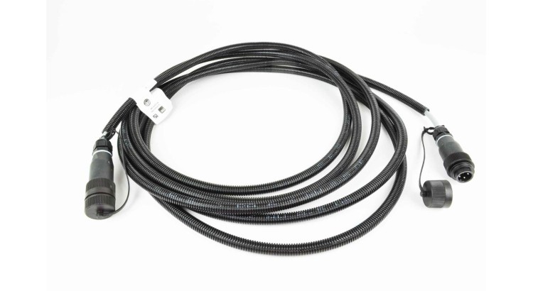 Kabel propojovací L=5500mm 4 pol kulatá zásuvka