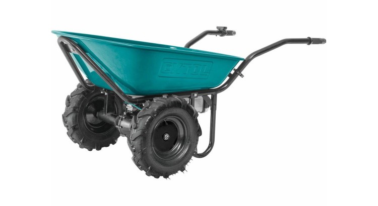 Extol 8791590 Kolečko dvoukolák s převodovkou aku, 260kg, 100l, 40V Li-ion