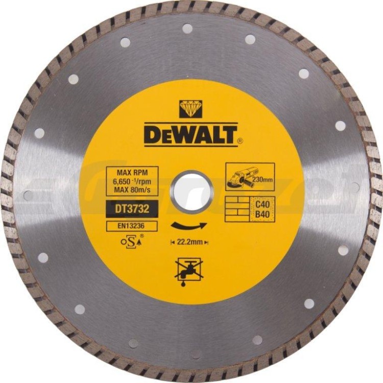 DEWALT DT3732 Kotouč diamantový 230mm Turbo   (7879888)