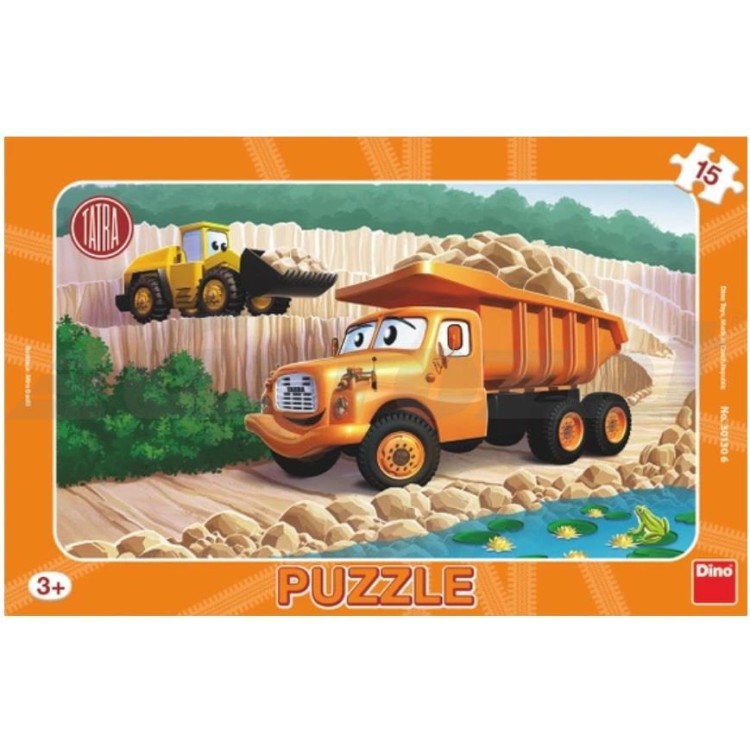 Dino Puzzle Tatra deskové 15 dílků