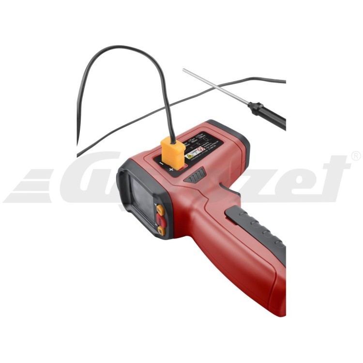 FORTUM Teploměr bezkontaktní IR průmyslový, se sondou