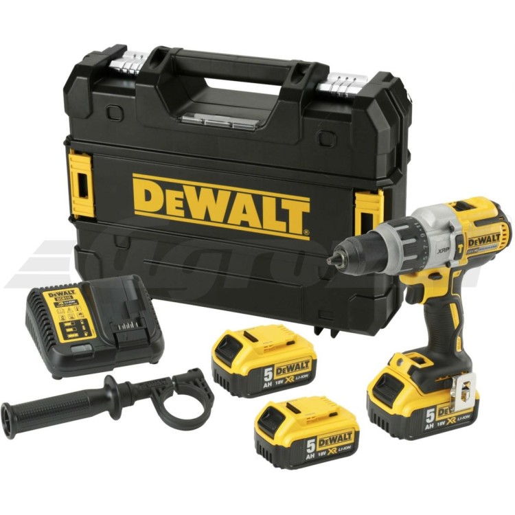 DEWALT DCD996P3 akuvrtačka s příklepem 18V 3x 5,0Ah