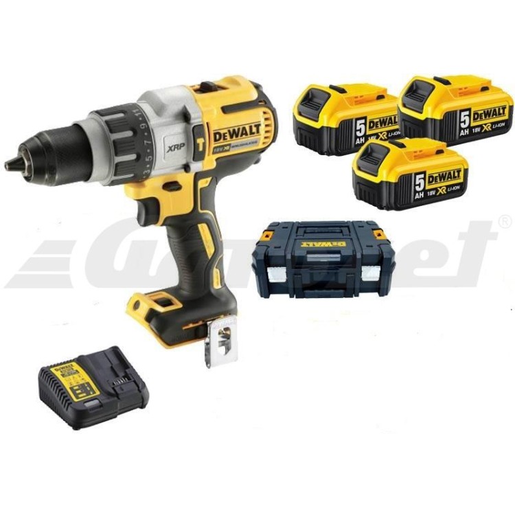 DEWALT DCD996P3 akuvrtačka s příklepem 18V 3x 5,0Ah