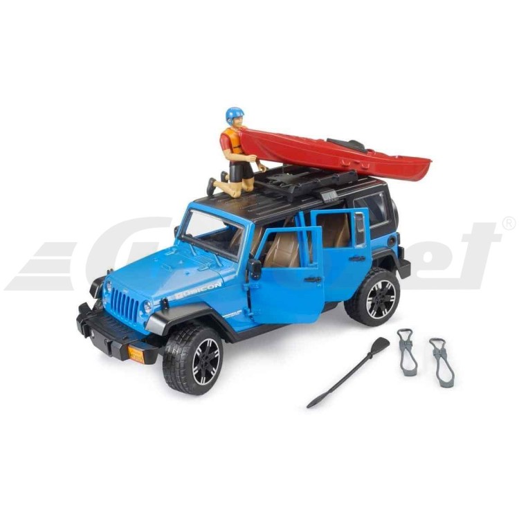 Jeep Wrangler Rubicon s kajakem Bruder 02529