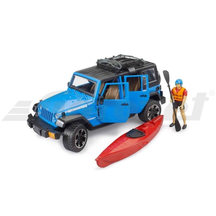 Jeep Wrangler Rubicon s kajakem Bruder 02529