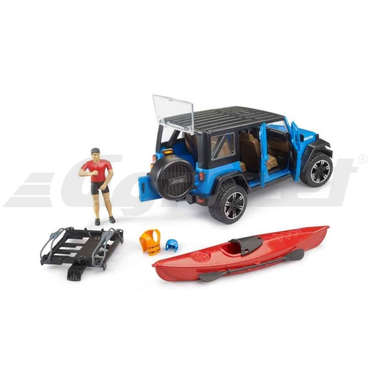 Jeep Wrangler Rubicon s kajakem Bruder 02529