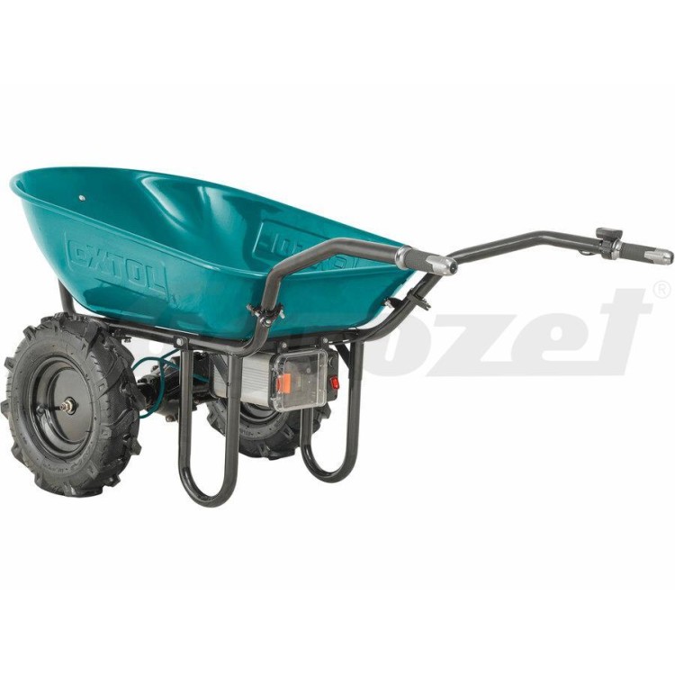 Extol 8791590 Kolečko dvoukolák s převodovkou aku, 260kg, 100l, 40V Li-ion