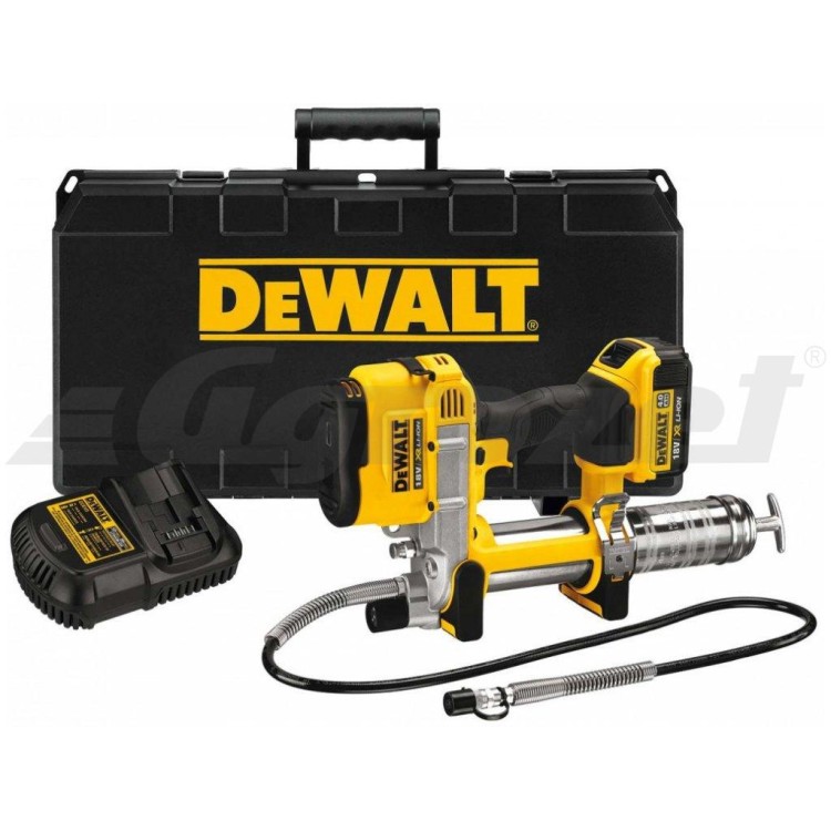 DEWALT DCGG571M1 Lis mazací akumulátorový 18V/4,0Ah