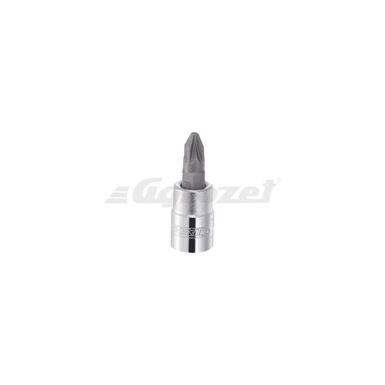 Tona Expert E030112 Hlavice 1/4" zástrčná křížová PZ1