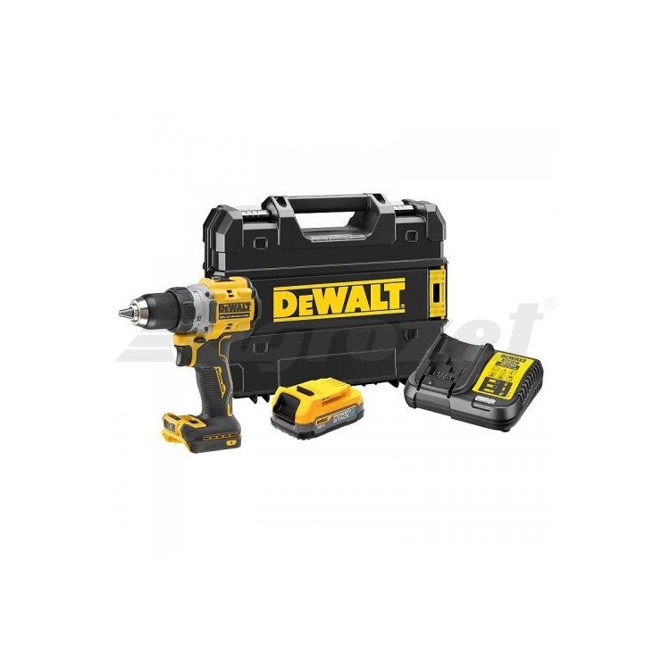 DeWALT DCD800E1T-QW Aku vrtačka bezuhlíková 18 V 1x 1,7 Ah akumulátor