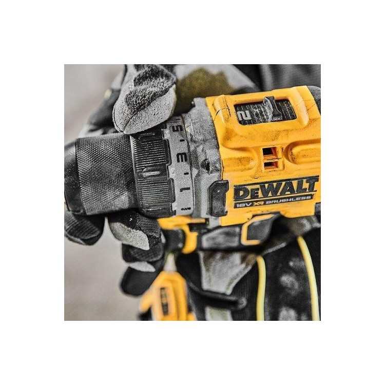 DeWALT DCD800E1T-QW Aku vrtačka bezuhlíková 18 V 1x 1,7 Ah akumulátor