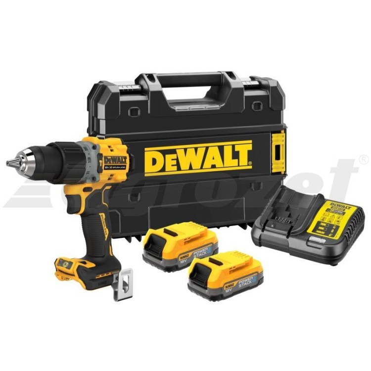 DeWALT DCD805E2T-QW Aku vrtačka bezuhlíková 18 V 2x 1,7 Ah Li-Ion