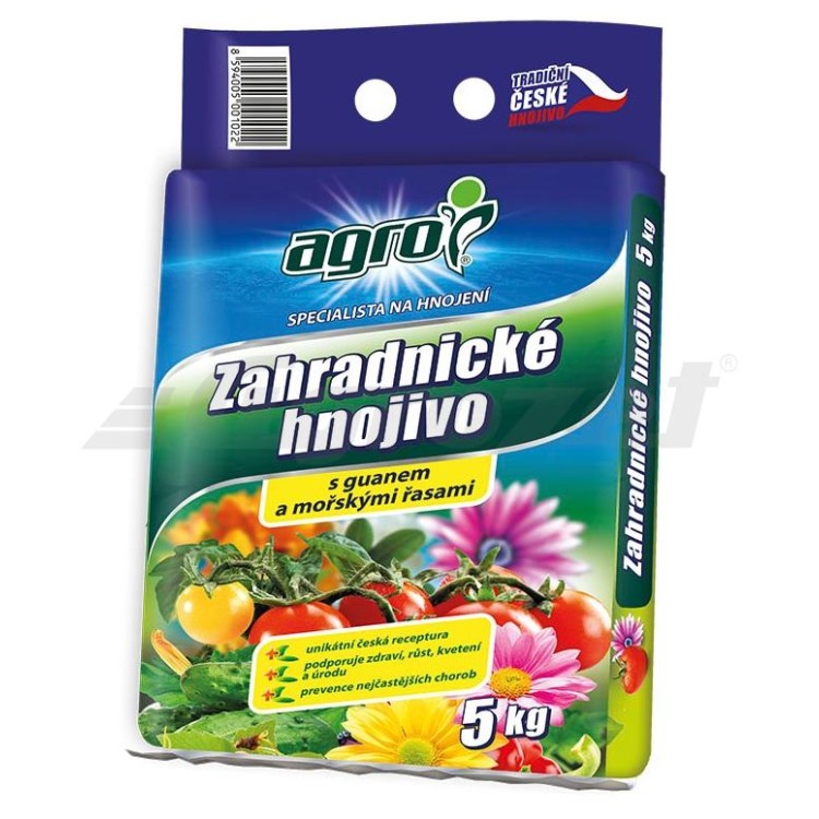 AGRO Zahradnické hnojivo 5 kg