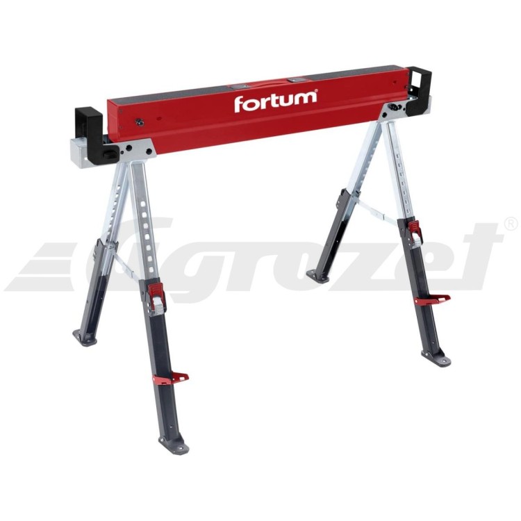 Fortum 4759999 Koza stavební skládací 1kus, nosnost 590kg, výška 61,5-82cm