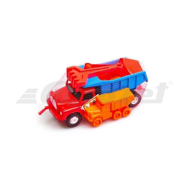 Dino Toys 645387 Auto na písek Tatra 148 červeno–modrá set 5 ks