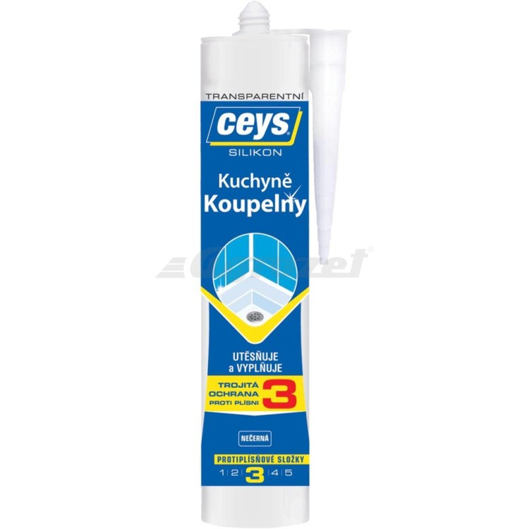 ceys 42505531 SILIKON Koupelny a kuchyně transparent 280ml