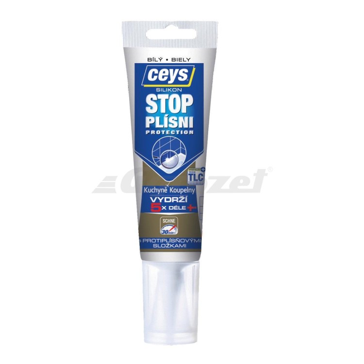 ceys 42505568 SILIKON Stop plísni bílý tuba 125ml