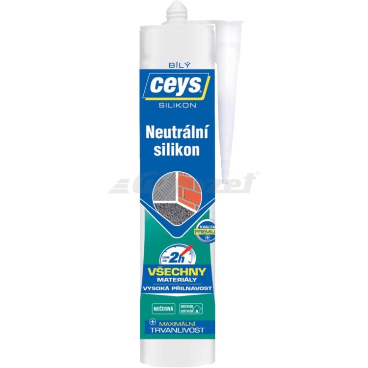 ceys 42505528 SILIKON Neutrální bílý 280ml