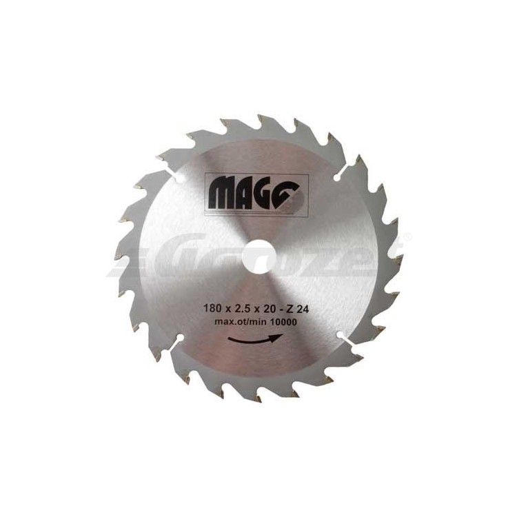 MAGG 9318024 Kotouč pilový 180x2,5x20-24z sš