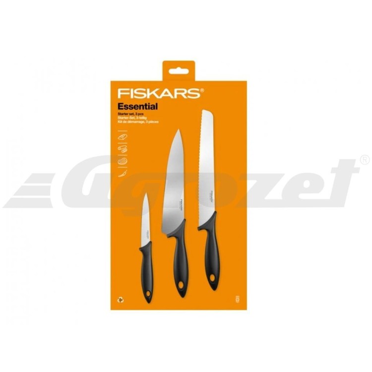 FISKARS 1065583 Startovací set tří nožů Essential