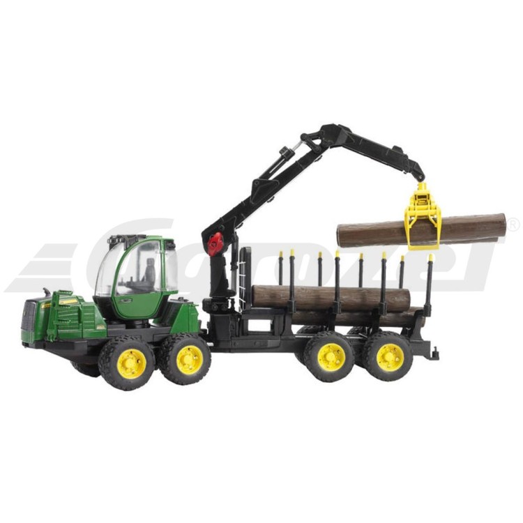 Přepravník na dřevo John Deere Bruder 02133