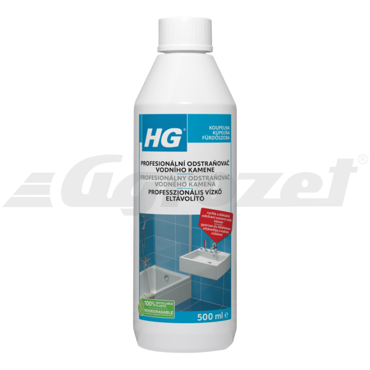 HG1000527 Profesionální odstraňovač vodního kamene 500 ml