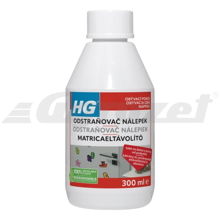 HG 160 Odstraňovač nálepek 300 ml