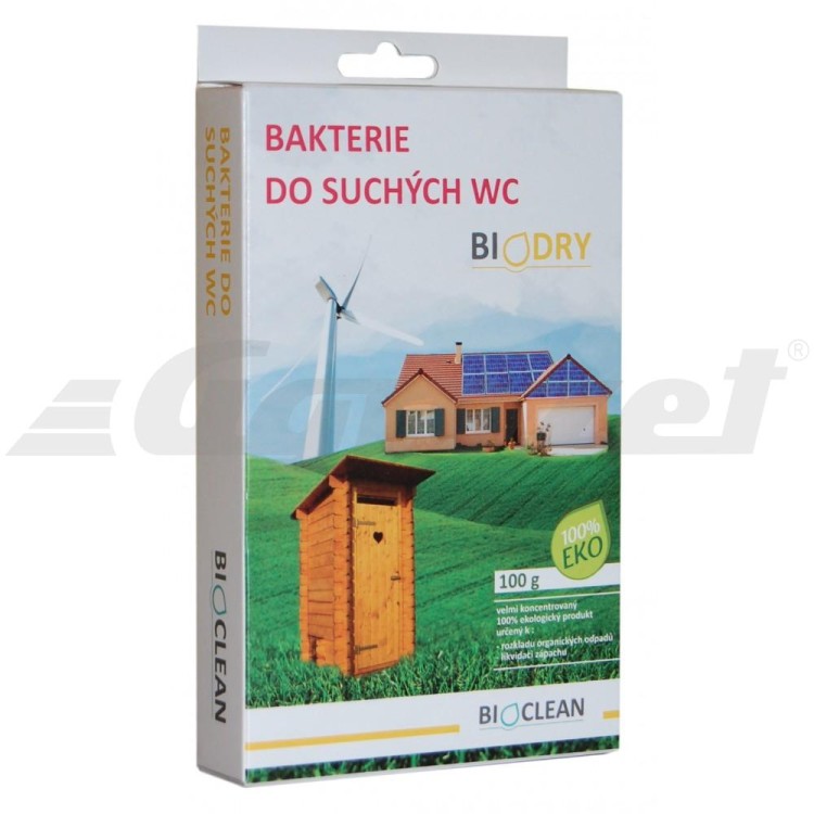 Biodry bakterie do suchých WC 100g