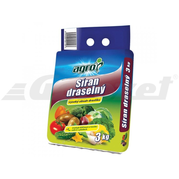 AGRO Síran draselný 3kg